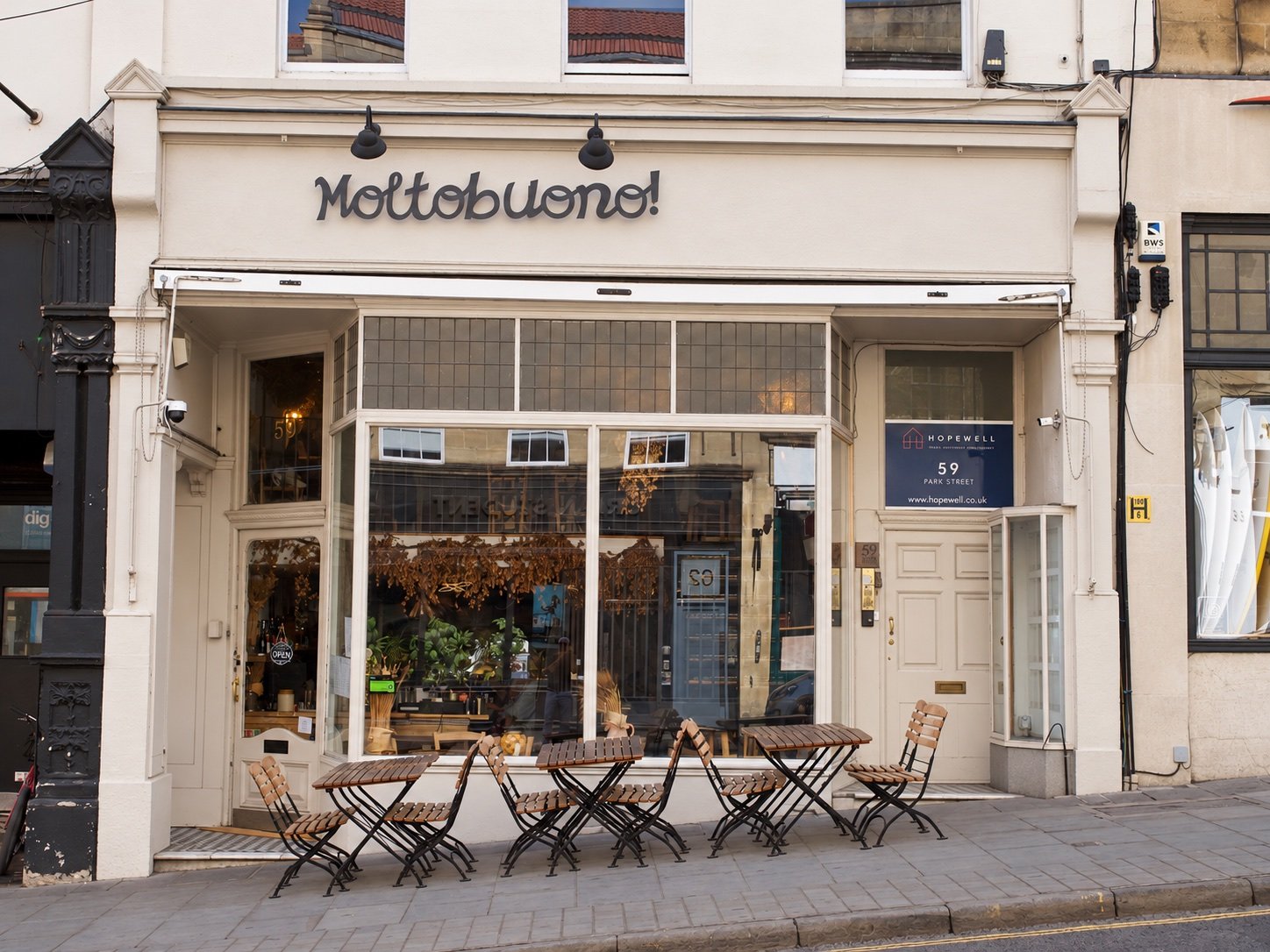 MoltoBuono restaurant at 59 Park Street, Bristol