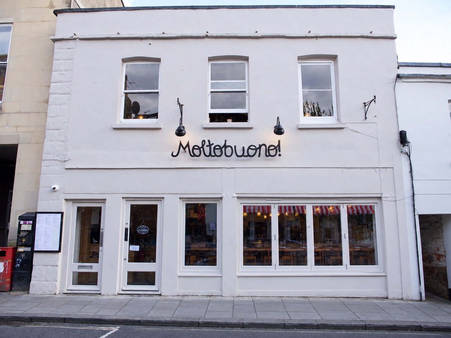 MoltoBuono restaurant at 35 Princess Victoria Street, Clifton